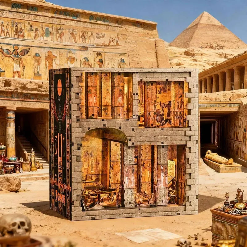 Egyptian Pharaoh's Tomb Book Nook Kit – DIY Ancient Egypt