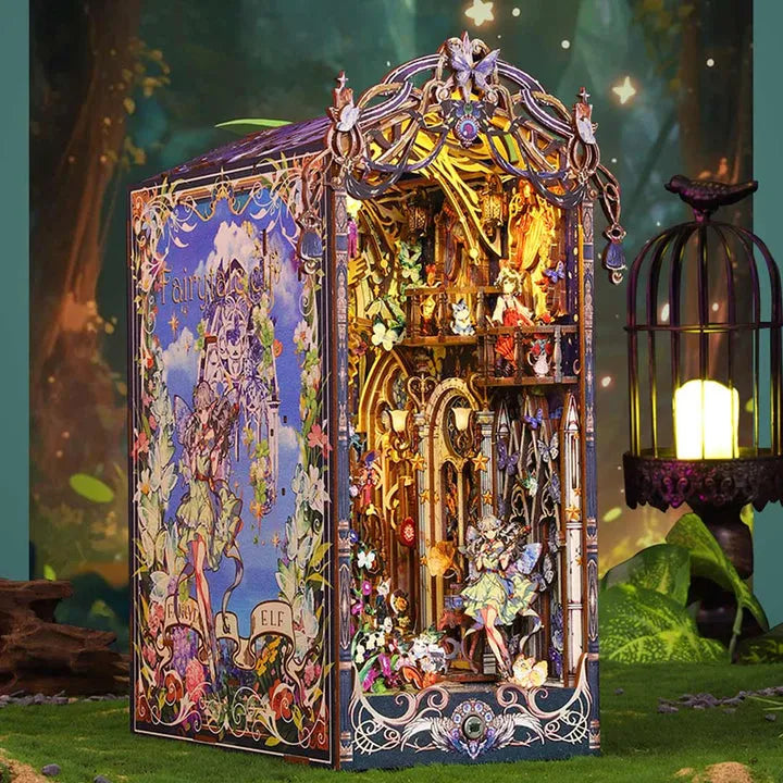 Book Nook - Fairytale Elf