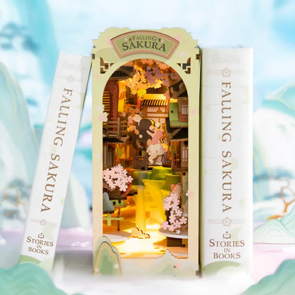 Book Nook - Falling Sakura | TGB05