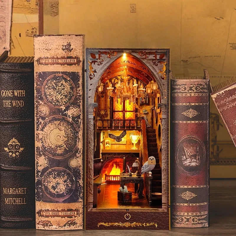 Wizard School Alley Book Nook Kit – DIY Magic Lane