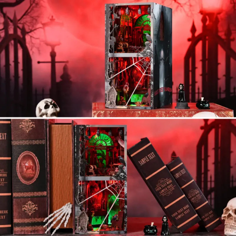 Haunted Mansion Book Nook Kit – DIY Gothic Ghost House