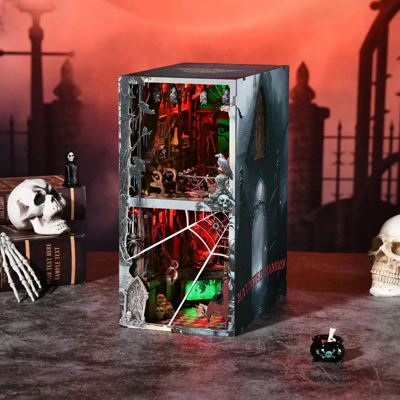 Haunted Mansion Book Nook Kit – DIY Gothic Ghost House