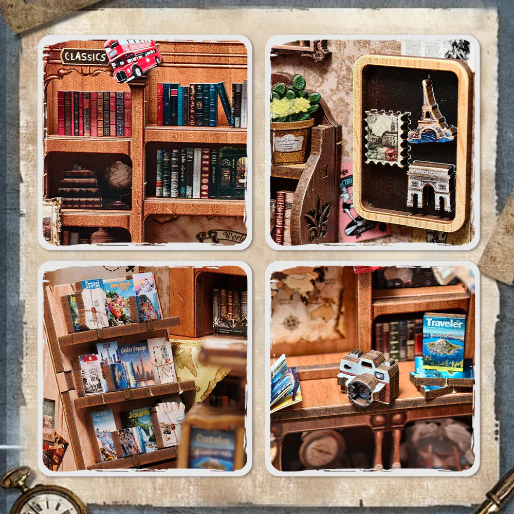 Book Nook Kit - Journey Trace Bookshop