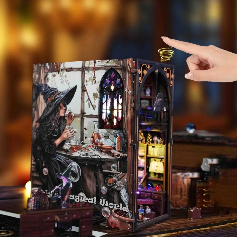 Judy's Magical World Book Nook Kit – DIY Little Witch's House