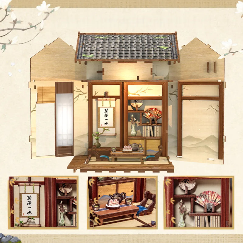 Kirishima Cha-an Book Nook Kit – DIY Japanese Tea House