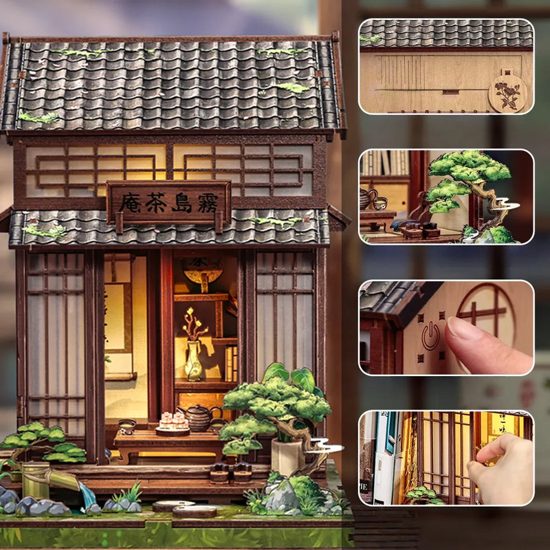 Kirishima Cha-an Book Nook Kit – DIY Japanese Tea House