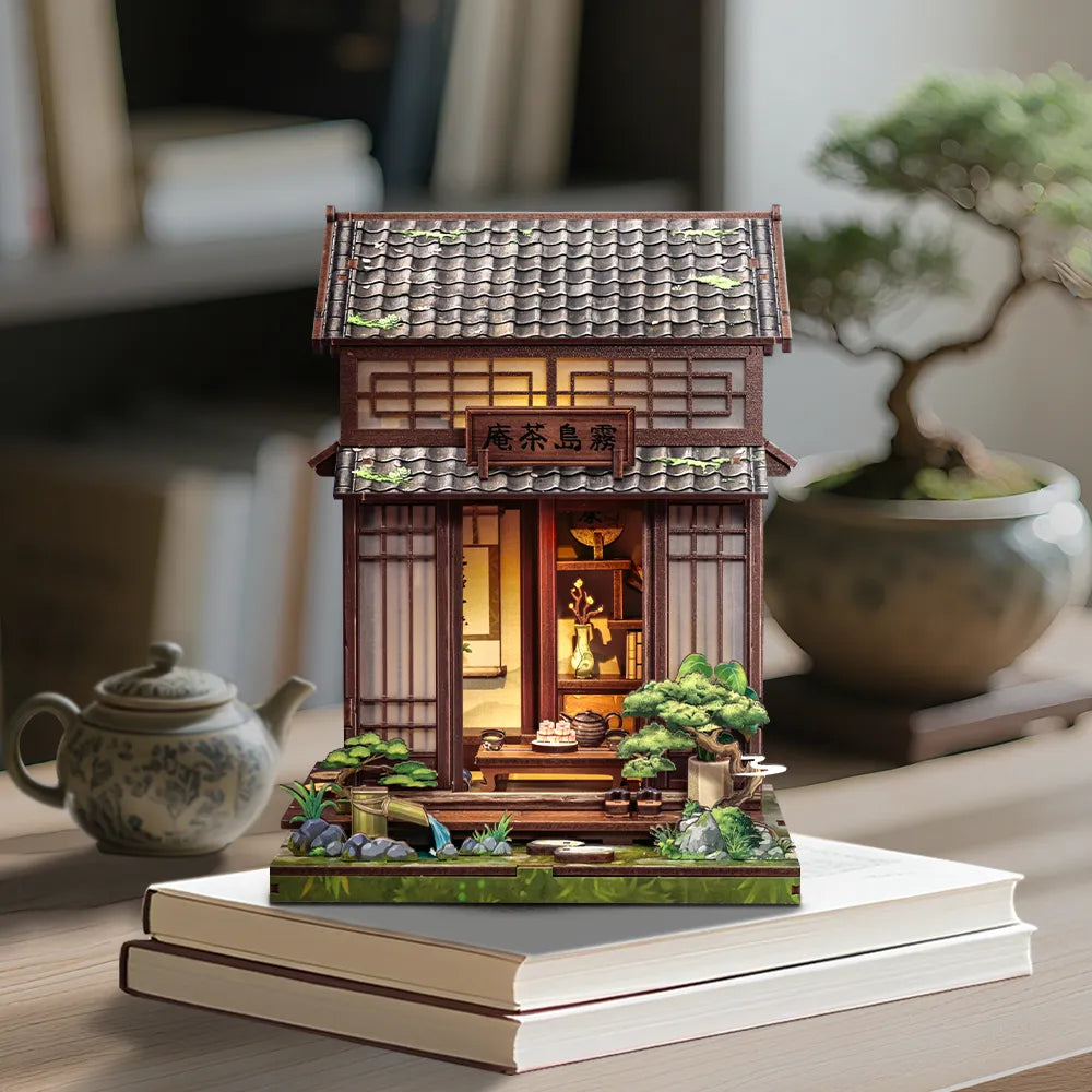 Kirishima Cha-an book nook kit – detail view 7