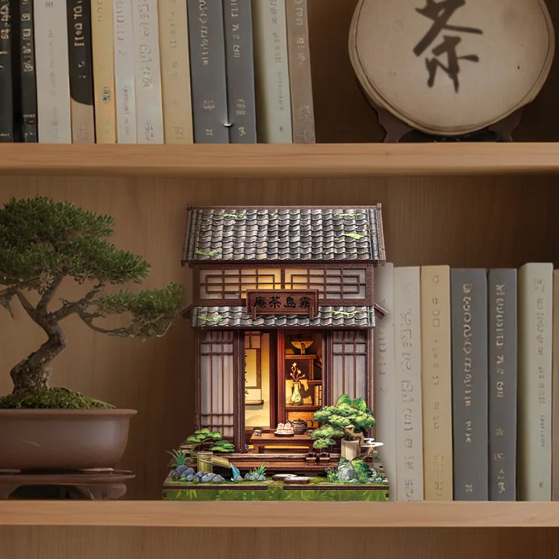 Kirishima Cha-an Book Nook Kit – DIY Japanese Tea House