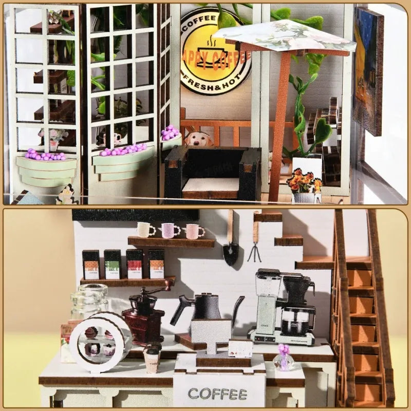 Book Nook Kit - Coffee Garden