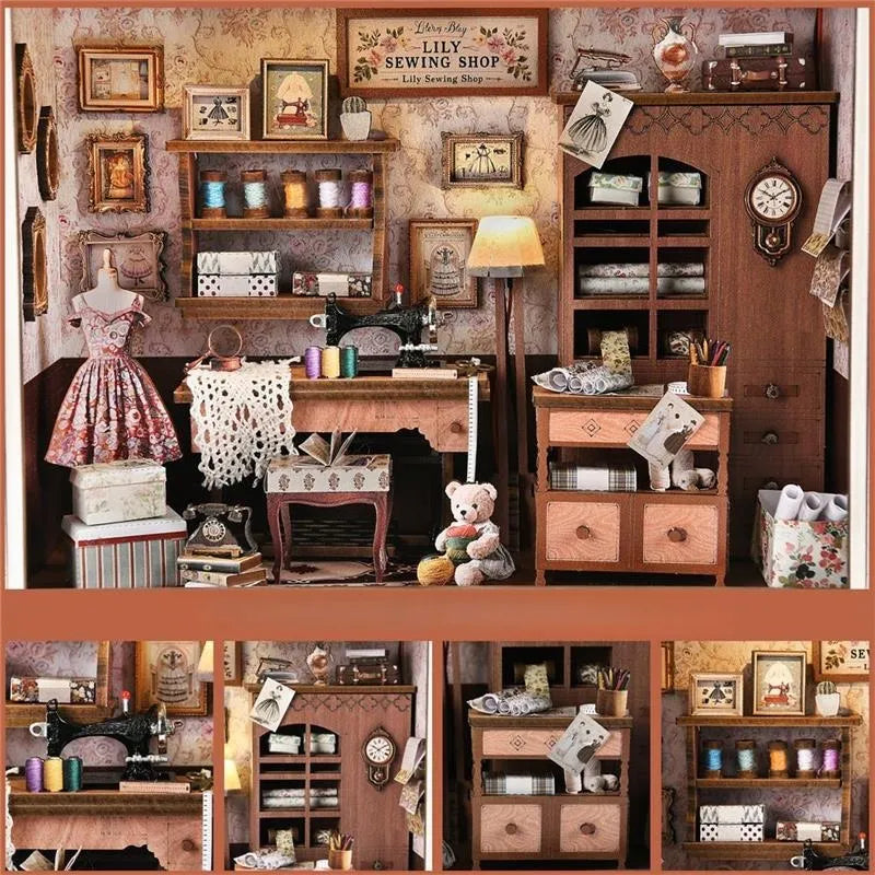 A Cosy Tailor's Scene in a Frame