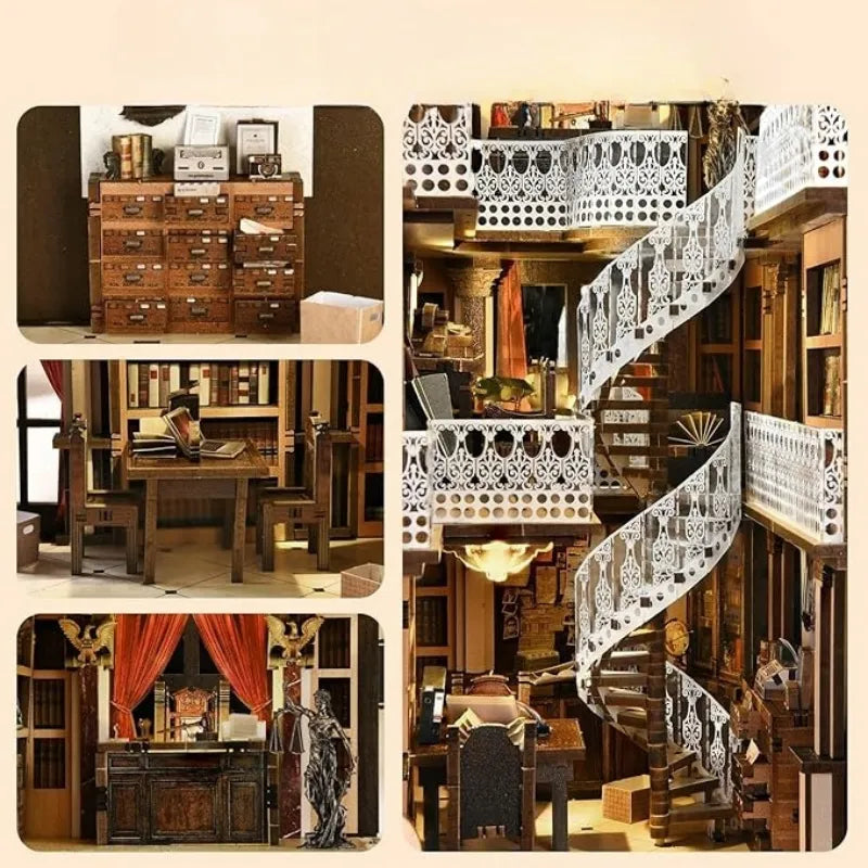 Justice Meets the Art of the Bookshelf