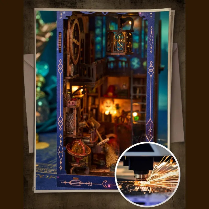 Magic Research Society Book Nook Kit – DIY Alchemy Lab