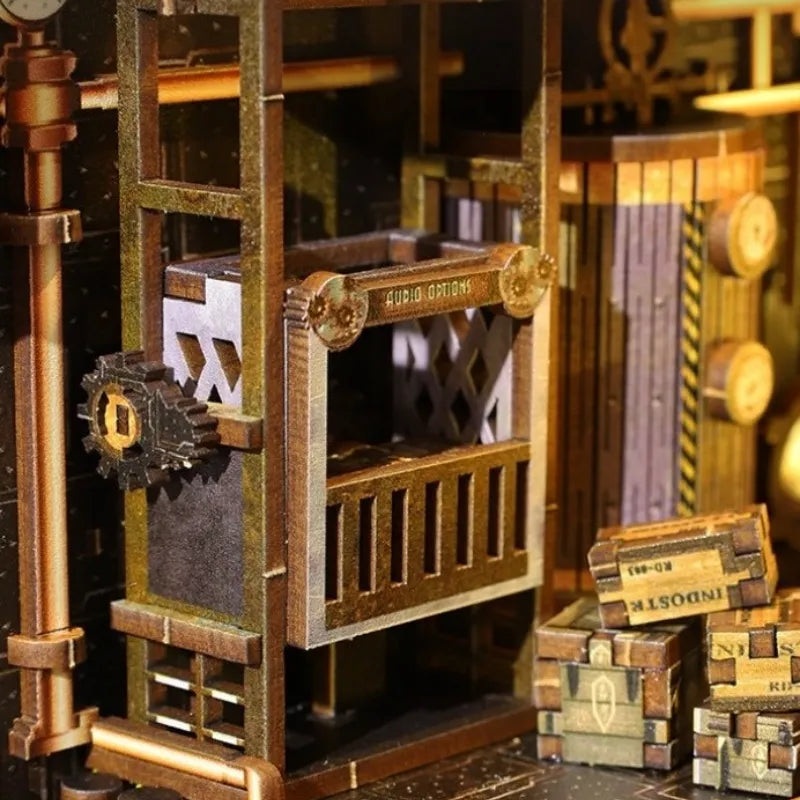 Mechanical Rhythm book nook kit – detail view 6