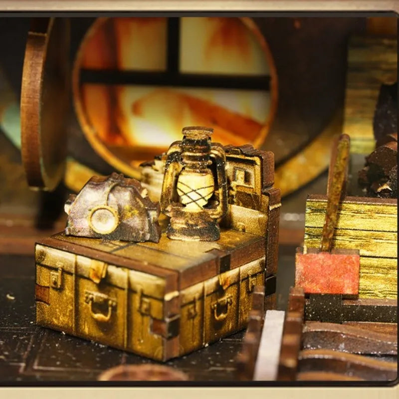 Mechanical Rhythm Book Nook Kit – DIY Steampunk Workshop