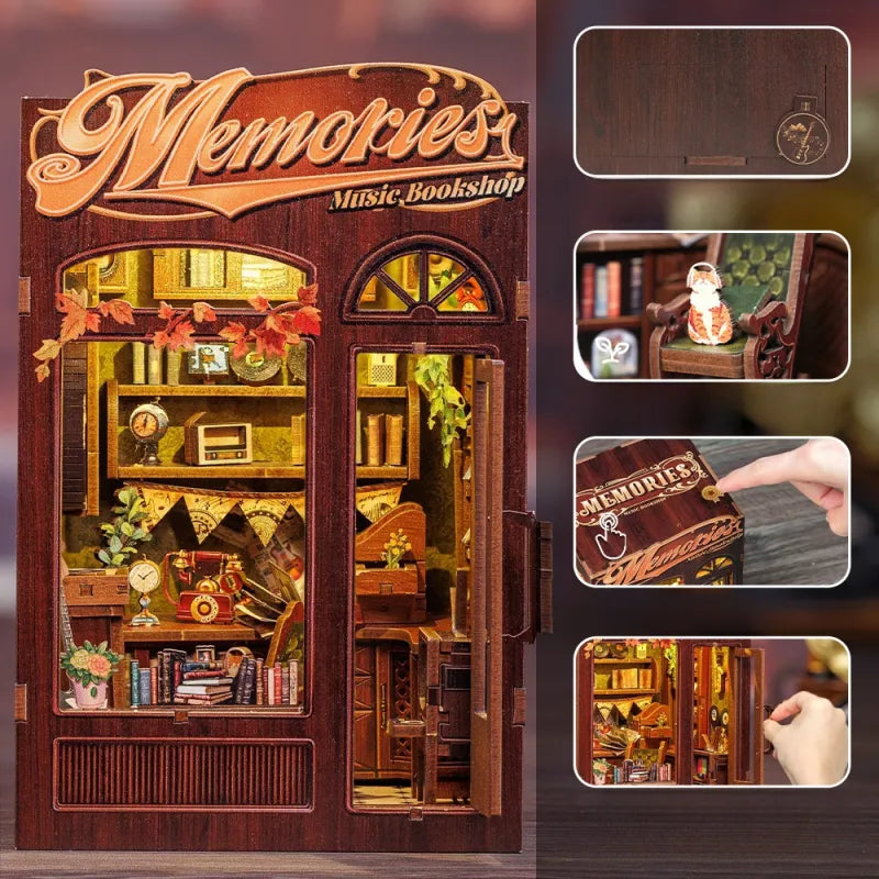A Nostalgic World of Music and Books