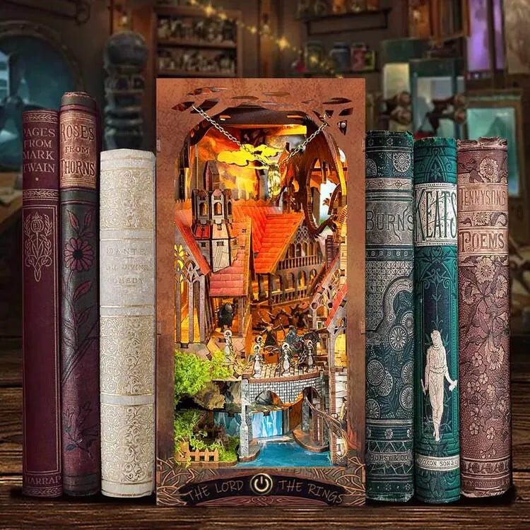 Spirit Valley of the Magic Ring Book Nook Kit – DIY Fantasy Valley
