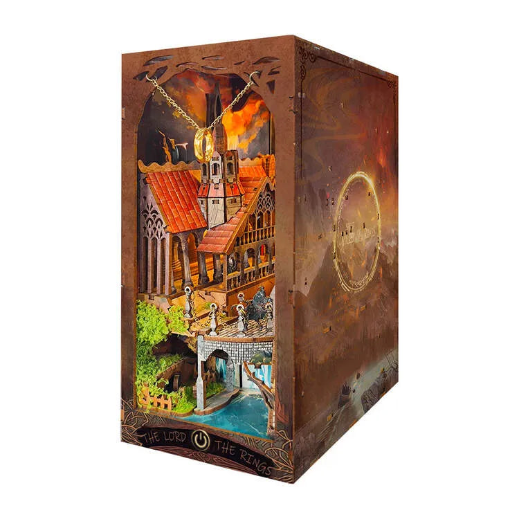 Spirit Valley of the Magic Ring book nook kit – detail view 10