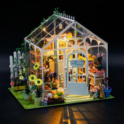 Miniature House - Sunshine Flower