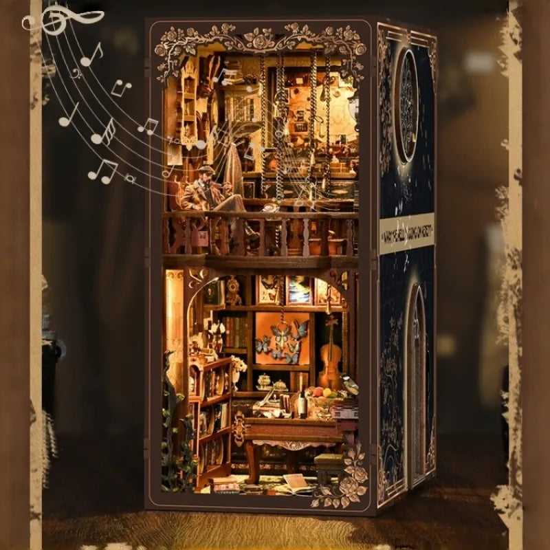 The Case of the Hidden Box Book Nook Kit – DIY Detective Room
