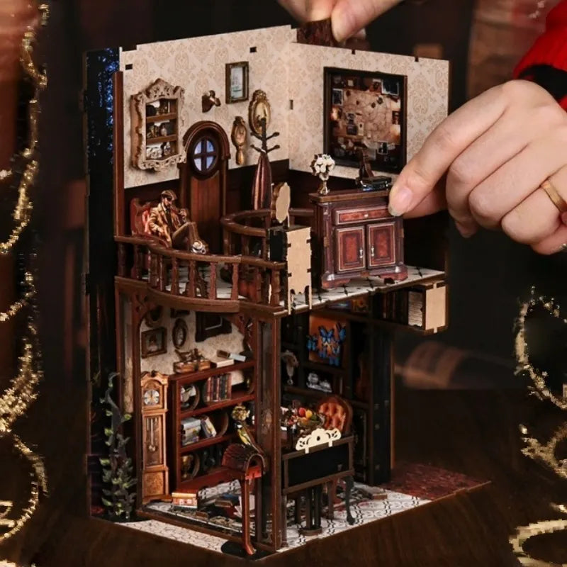 The Case of the Hidden Box Book Nook Kit – DIY Detective Room