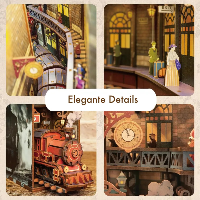 Book Nook - The Steam Age