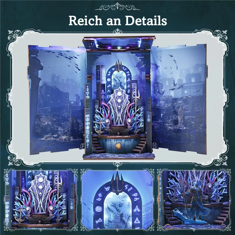 Book Nook - Throne of Aqua