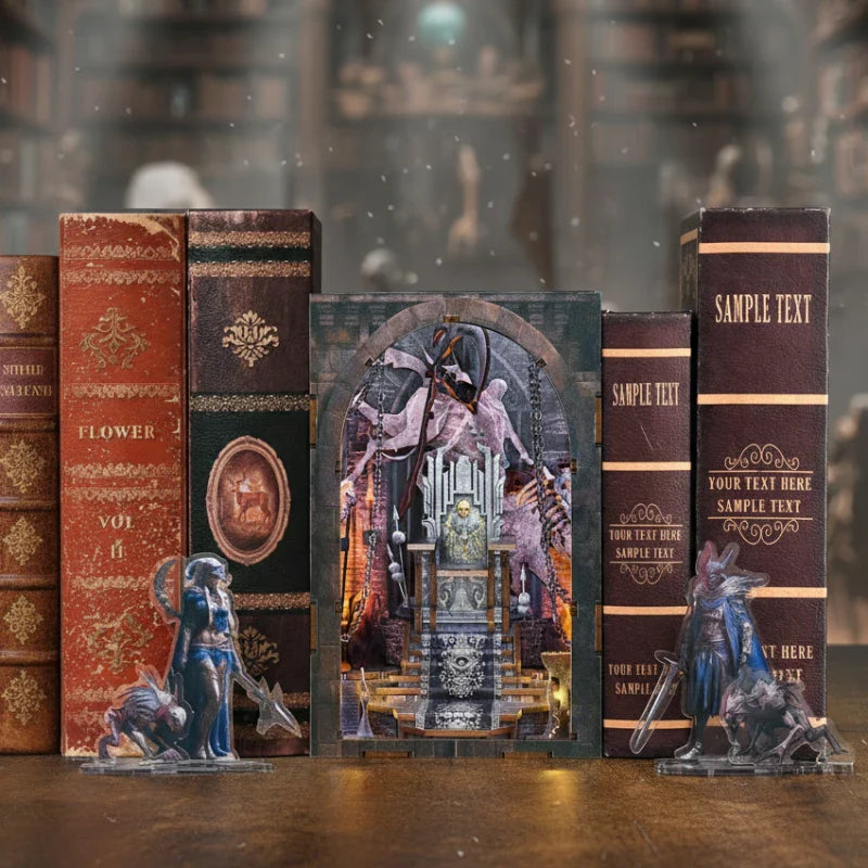 Book Nook - Throne of Bones