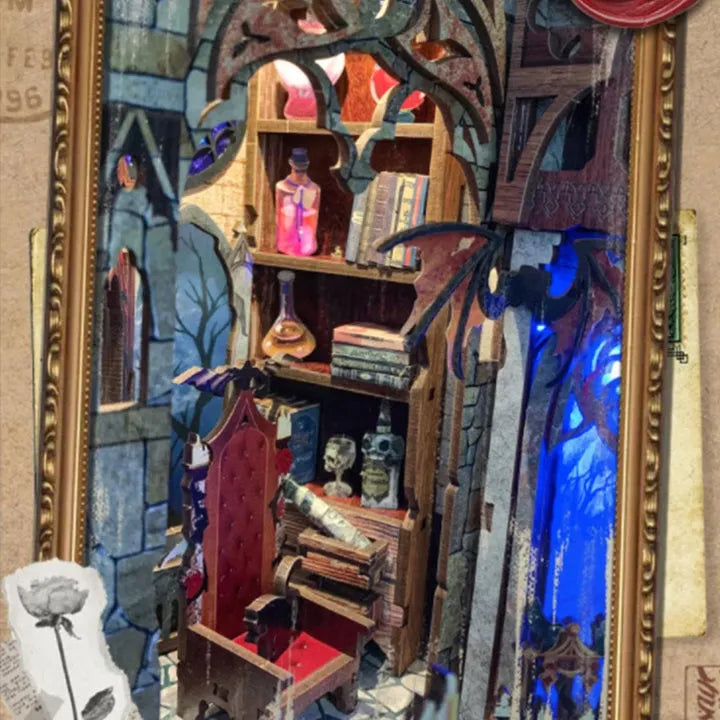 Twilight Castle Book Nook Kit – DIY Fantasy Castle
