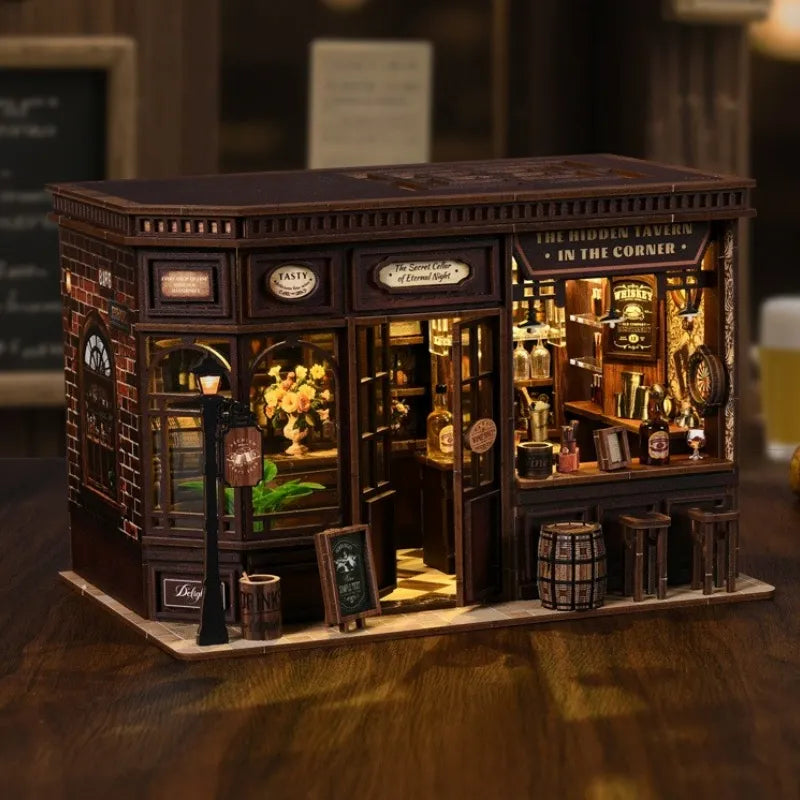 Miniature House Kit - Corner Tavern