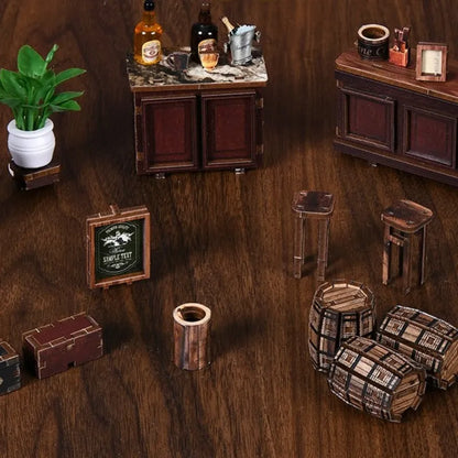 Miniature House Kit - Corner Tavern