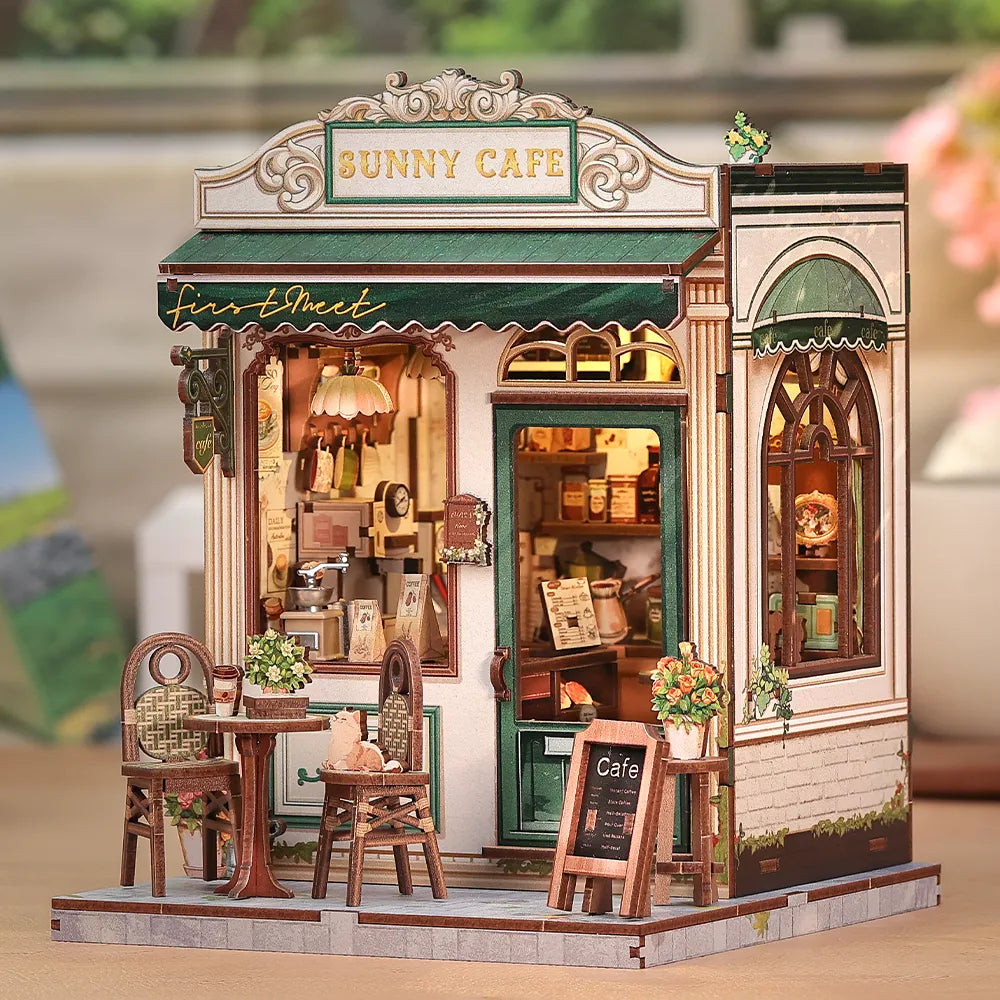 Sunny Cafe miniature house kit – detail view 5