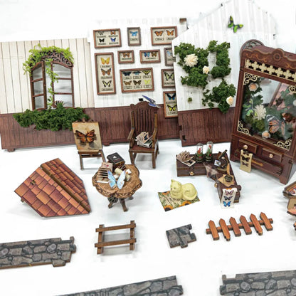Miniature House - Butterfly House