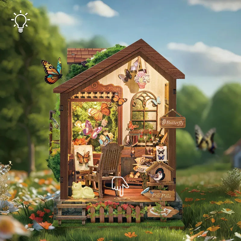 Miniature House - Butterfly House