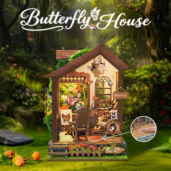 Miniature House - Butterfly House