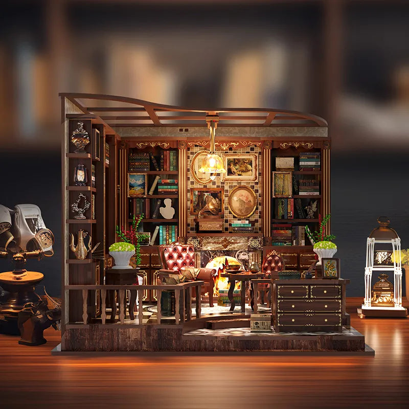 Miniature House - Left Bank Study