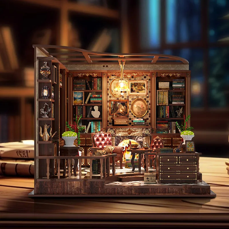 Miniature House - Left Bank Study