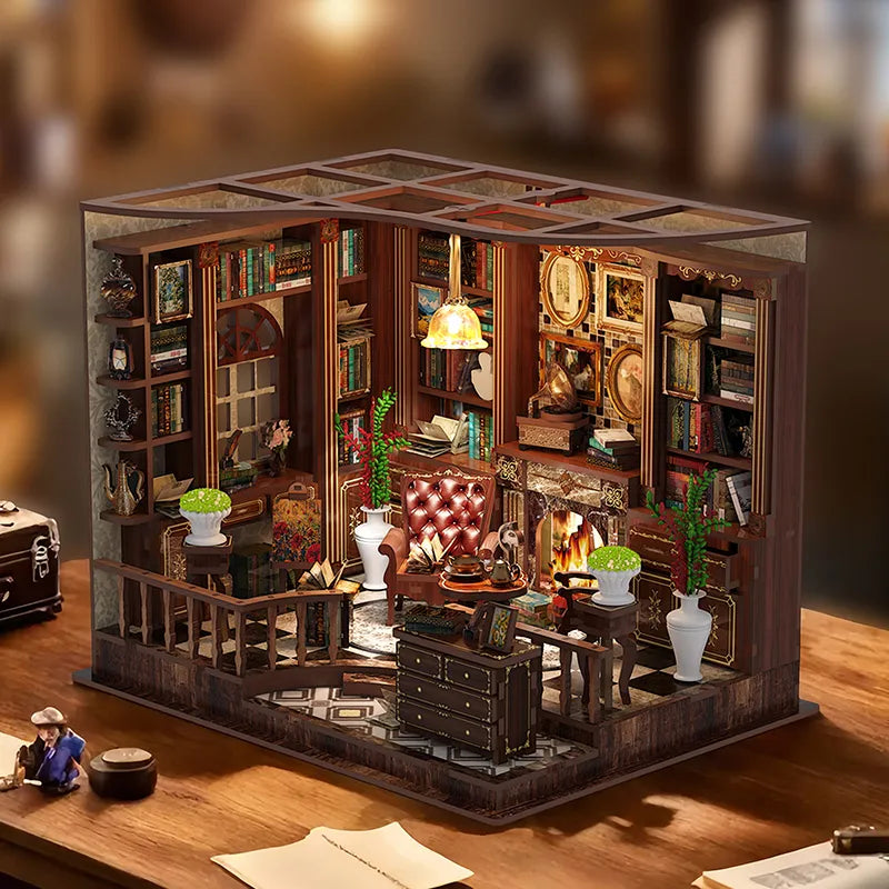 Miniature House - Left Bank Study