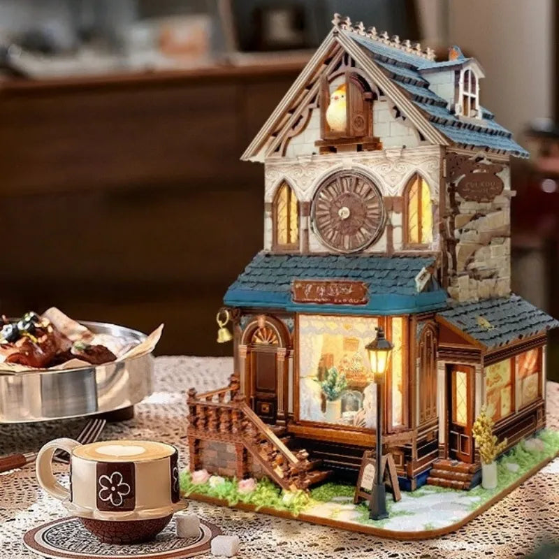 Cuckoo House 3D wooden puzzle – detail view 3