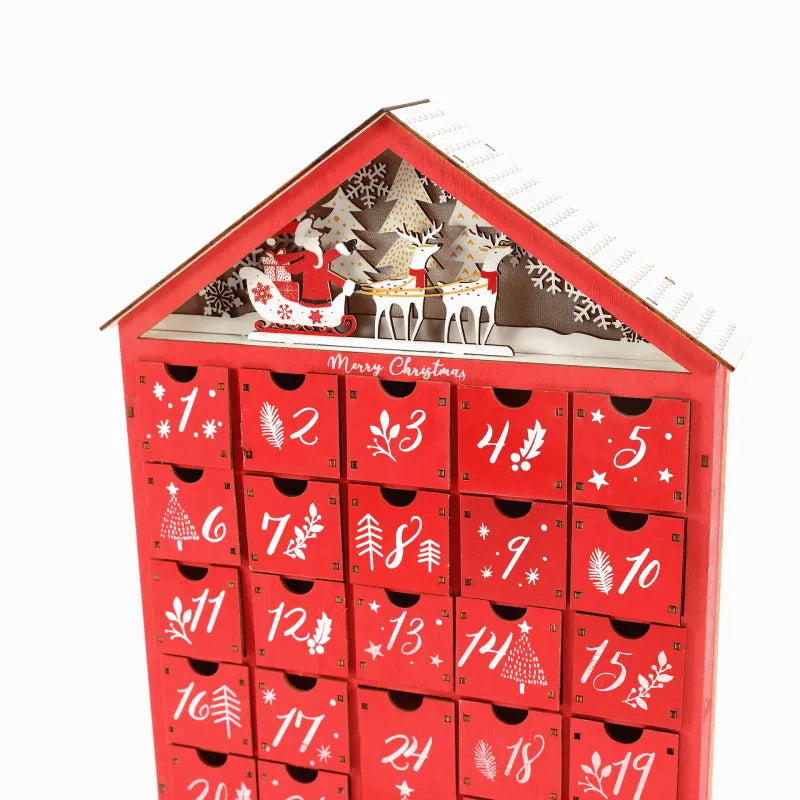 Red Advent Calendar 2025